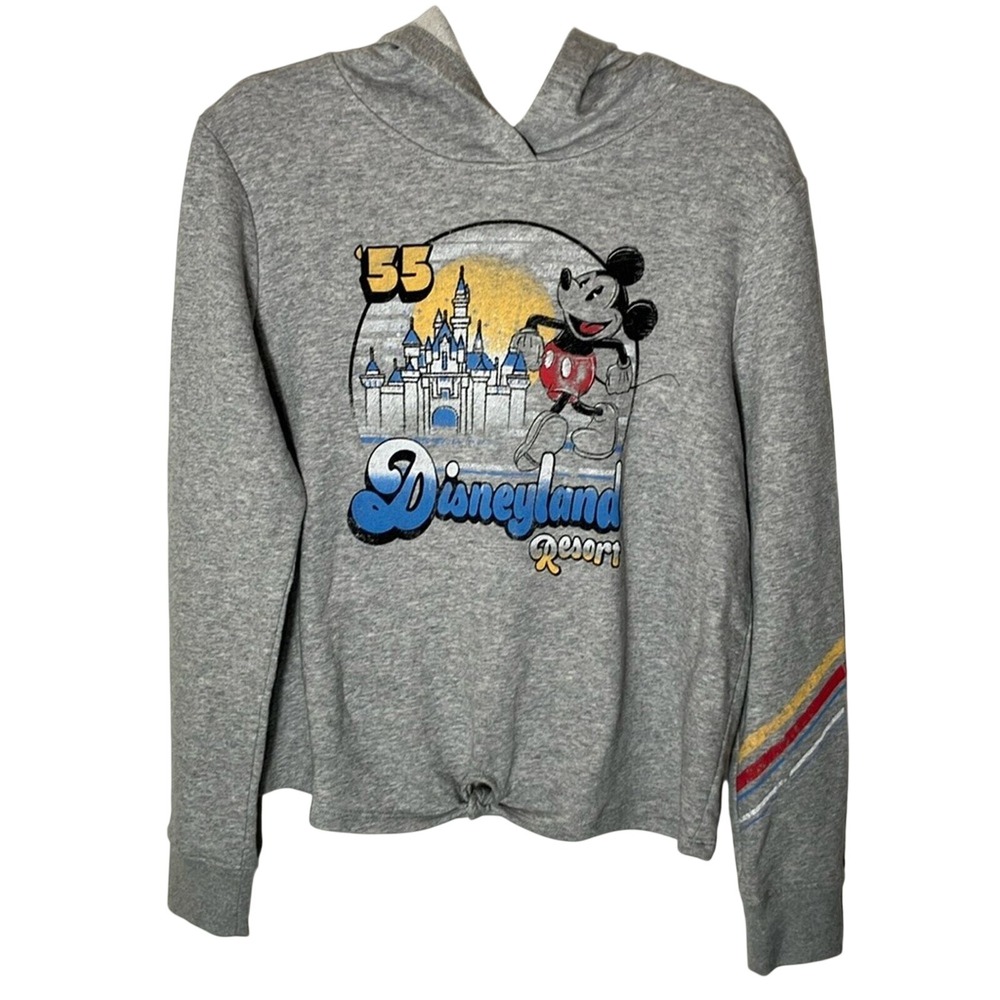 Disneyland‎ sweatshirt hooded hoodie.  Lightweight  Disney parks Mickey Mouse